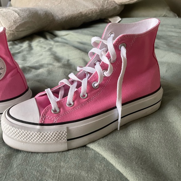 Pink platform converse - Picture 5 of 6